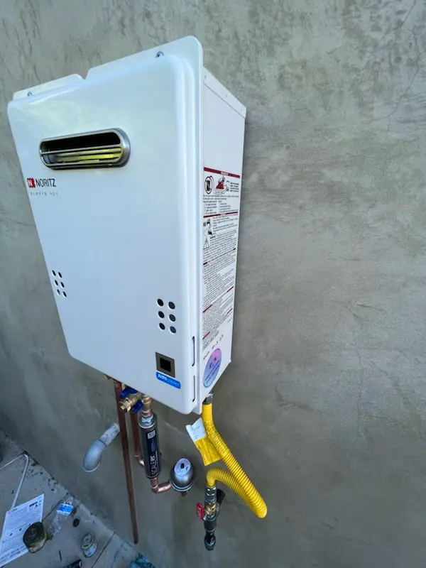 Tankless water heater installation for Riviera Bay homes